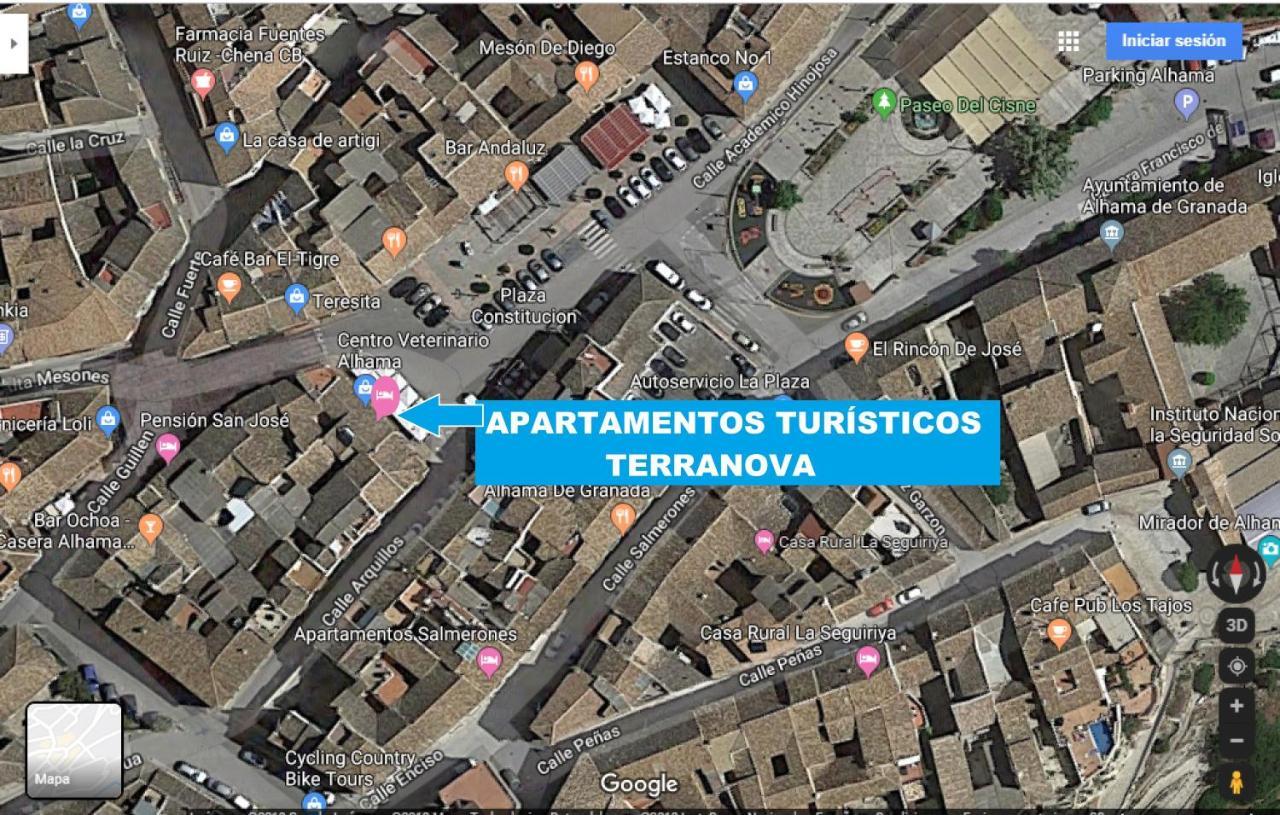 شقة Apartamento Terranova Esquina Placeta ألاما دي غرانادا المظهر الخارجي الصورة